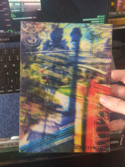Pack of 10 Reality-Bending Foiled A5 Postcards: Double Trouble Edition